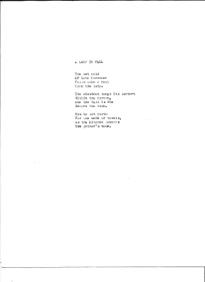 191402-A Lamp In Fall
